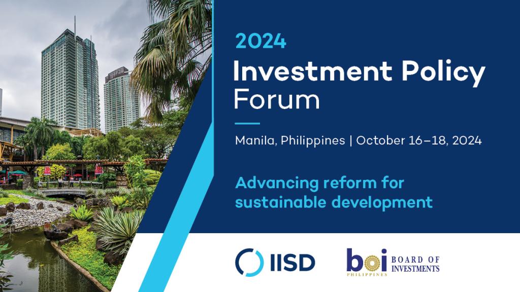 2024 Investment Policy Forum Graphic